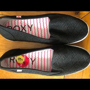 Roxy Malibu Black slip On Casual Shoes